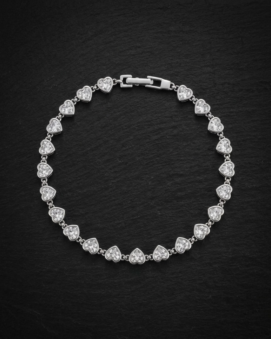 ARKAION Bracelet · Silver · Heartline