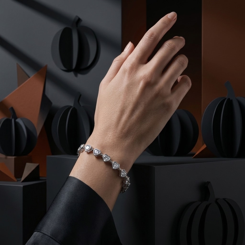 ARKAION Bracelet · Silver · Heartline